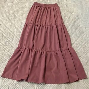 NWOT, AROLINA Women’s Purple Maxi Skirt, Size Small